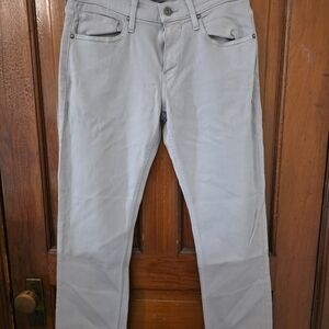 PAIGE Men's Skinny Jeans in Light Gray